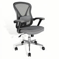 **Ergonomic Office Chair with Mesh Back and Adjustable Height**