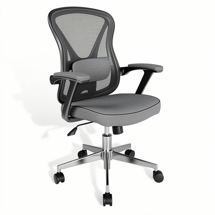 **Ergonomic Office Chair with Mesh Back and Adjustable Height**